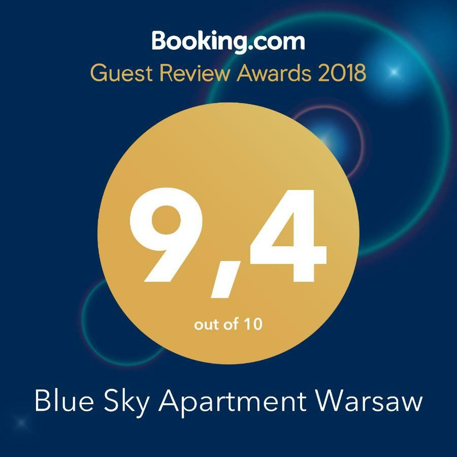 Blue Sky Apartment Warsaw Ngoại thất bức ảnh